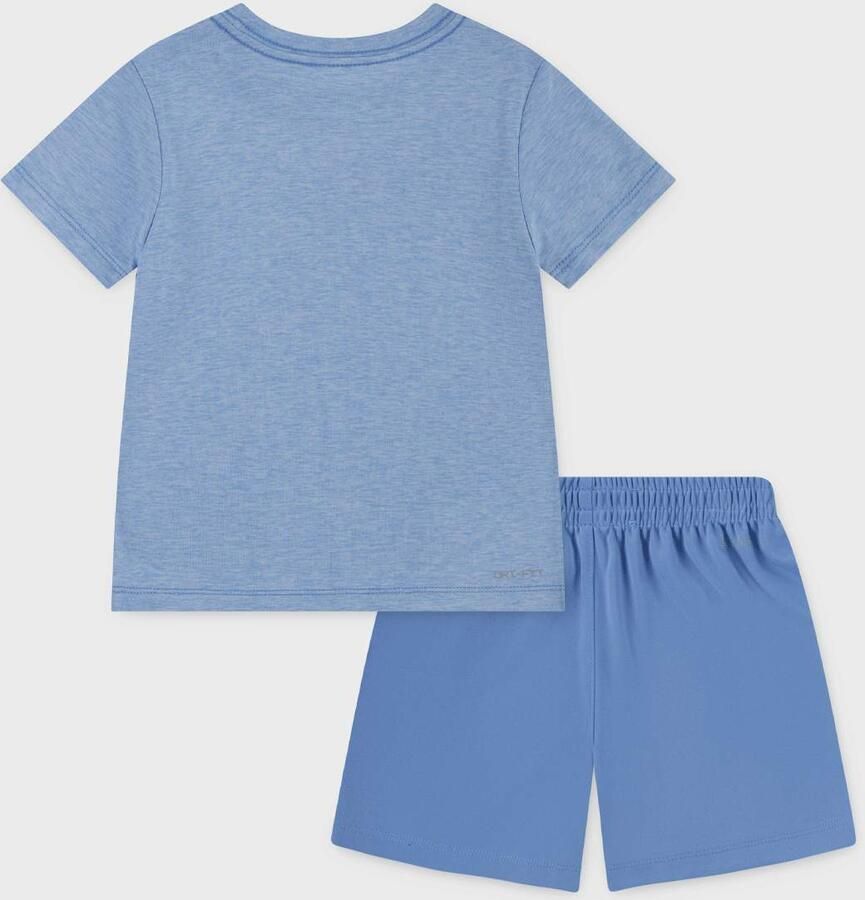 Nike Dri-Fit Shortsleeve Tee Short Set unisex Baby Rompers & Sets blauw 104 Kleding - Foto 2