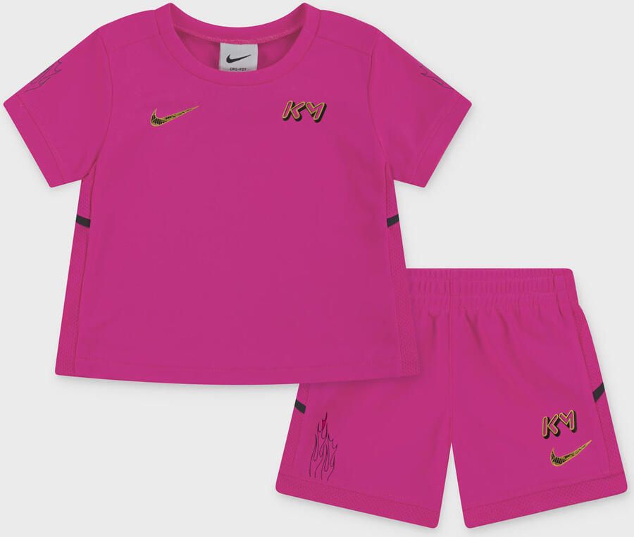 Nike Dri-Fit Tee and Shorts Set unisex Baby Rompers & Sets lichtroze 110 Kleding - Foto 2