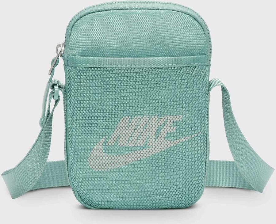 Nike Heritage Unisex Schoudertassen turkoois Maat ONE SIZE Accessoires - Foto 3