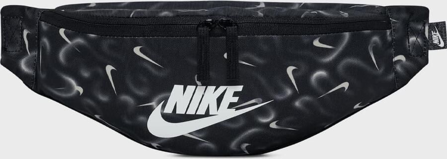Nike Heritage Waist Pack Unisex Heuptassen zwart Maat ONE SIZE Accessoires - Foto 3