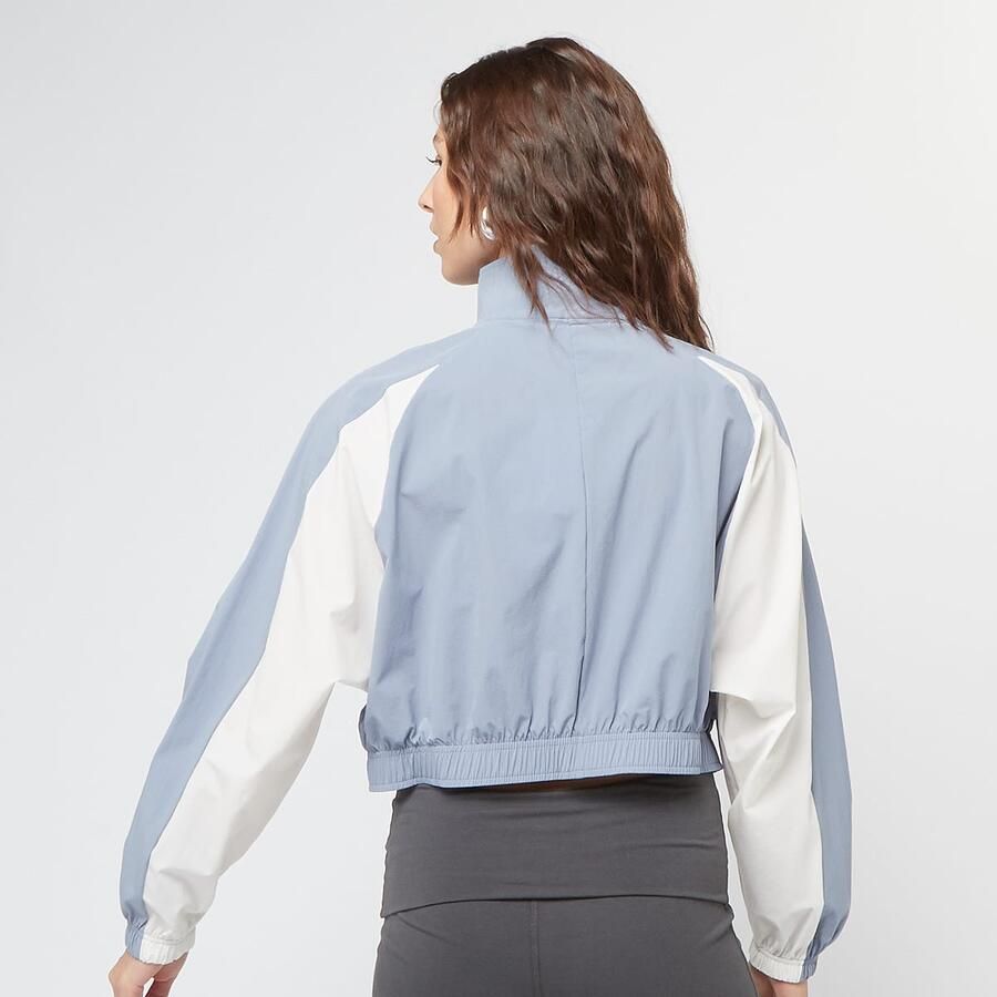 Nike Jacket Woven Street Coord Women Trainingspakken blauw Maat XS Kleding