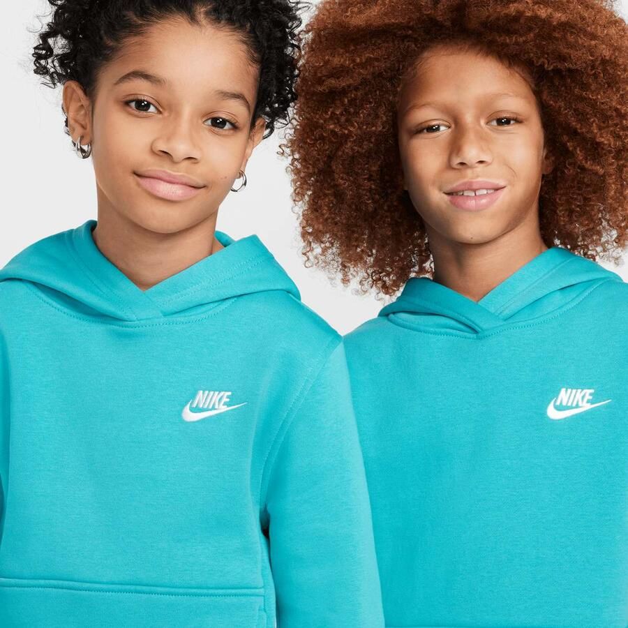 Nike Junior Sportswear Club Fleece Hoodie Unisex Hoodies & Sweaters blauw Kleding