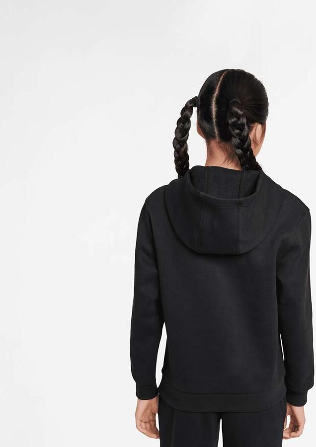 Nike Junior Sportswear Club Fleece Hoodie Unisex Hoodies & Sweaters zwart Kleding - Foto 2