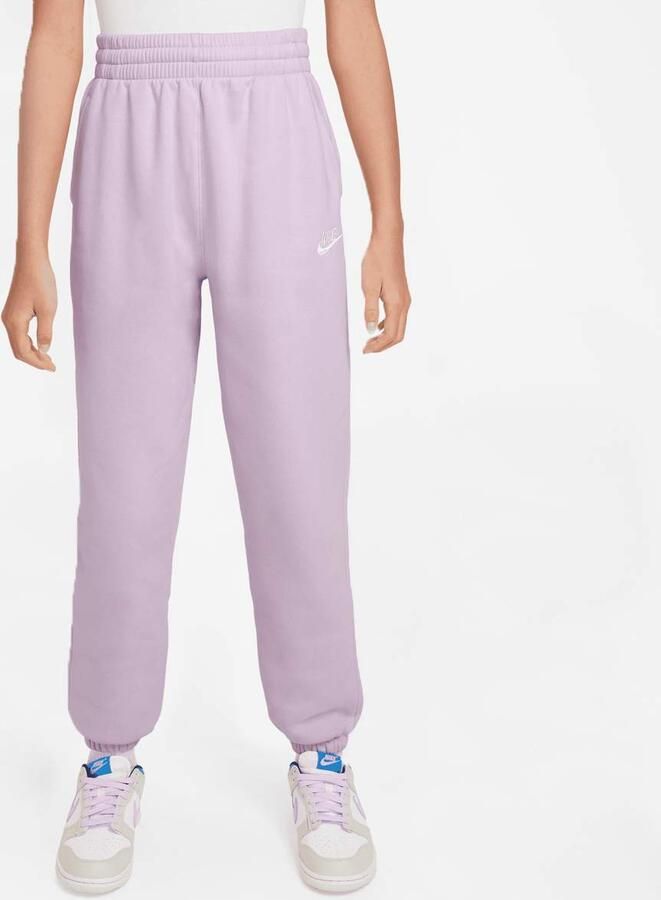 Nike Junior Sportswear Club Fleece Loose Pant Low Brand Read Unisex Trainingsbroeken roze Kleding - Foto 3