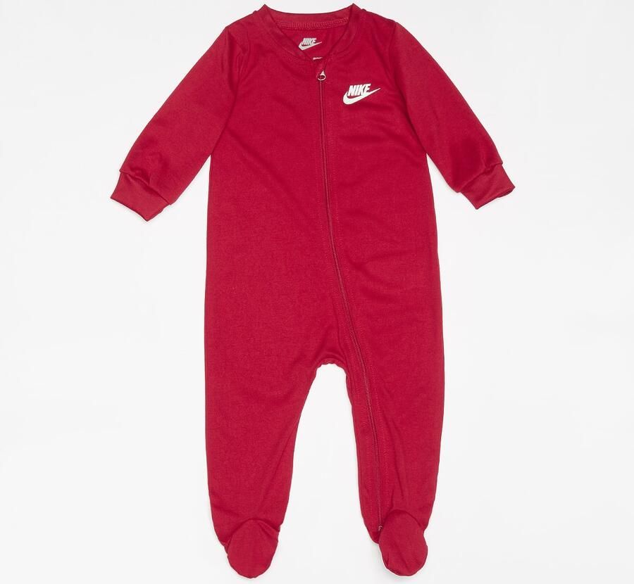 Nike Knit Sustainable Coverall Bib Set Unisex Baby Rompers & Sets rood M Kleding