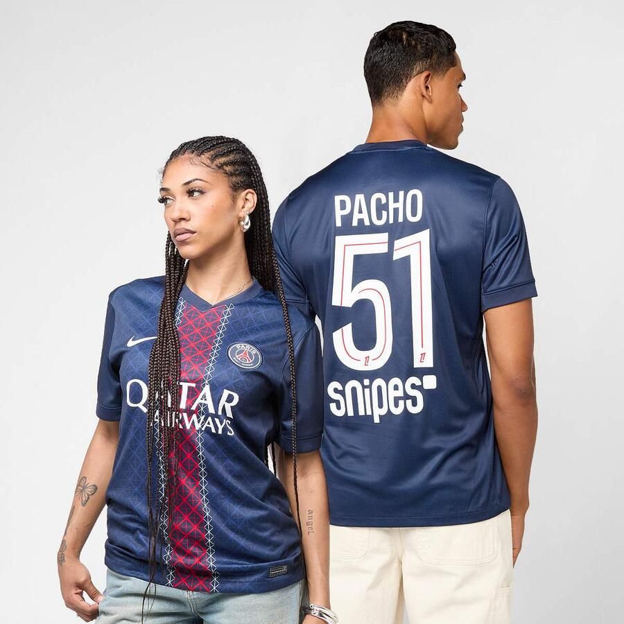 Nike Pacho No. 51 PSG Home Stadium 2025 26 Men Jersey's blauw Maat XL Kleding - Foto 3