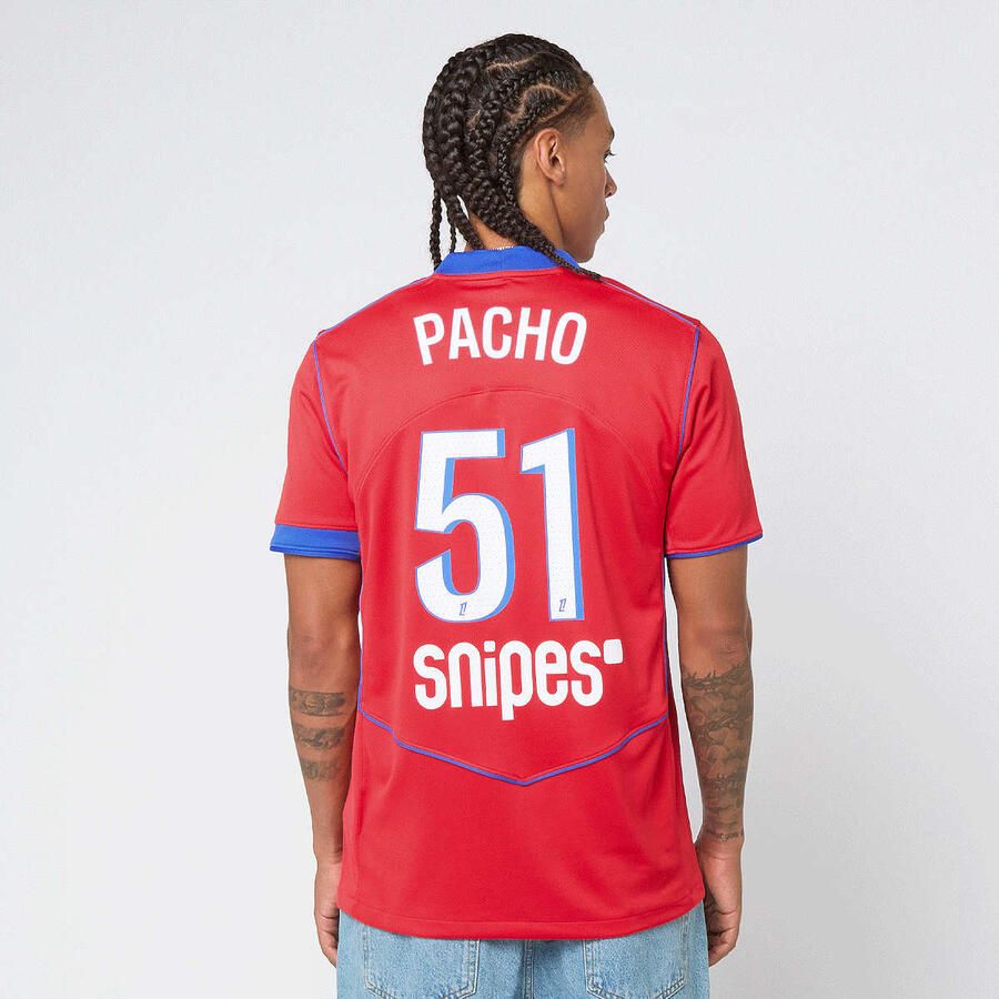 Nike Pacho No. 51 PSG Third Stadium 2025 26 Unisex Trainingspakken rood Maat S Kleding