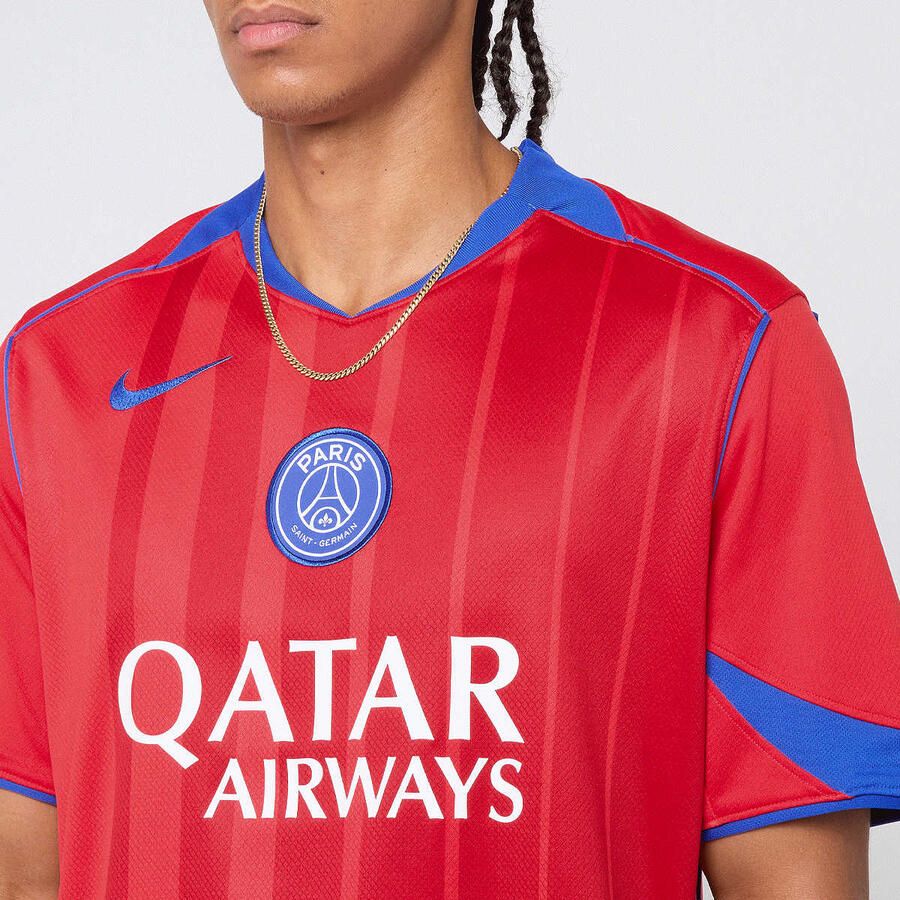 Nike Pacho No. 51 PSG Third Stadium 2025 26 Unisex Trainingspakken rood Maat S Kleding - Foto 2