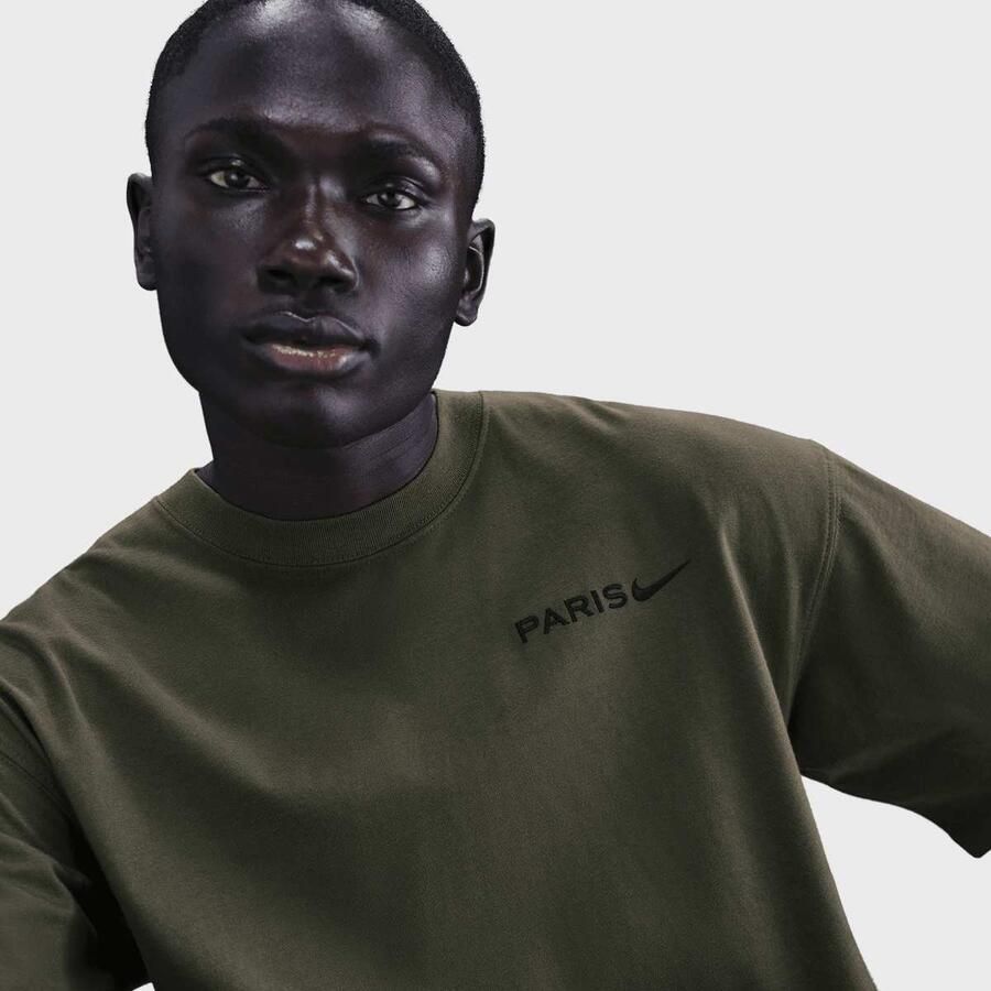 Nike Paris Saint-Germain Soccer T-Shirt Men T-Shirts & Polo's groen Maat XL Kleding