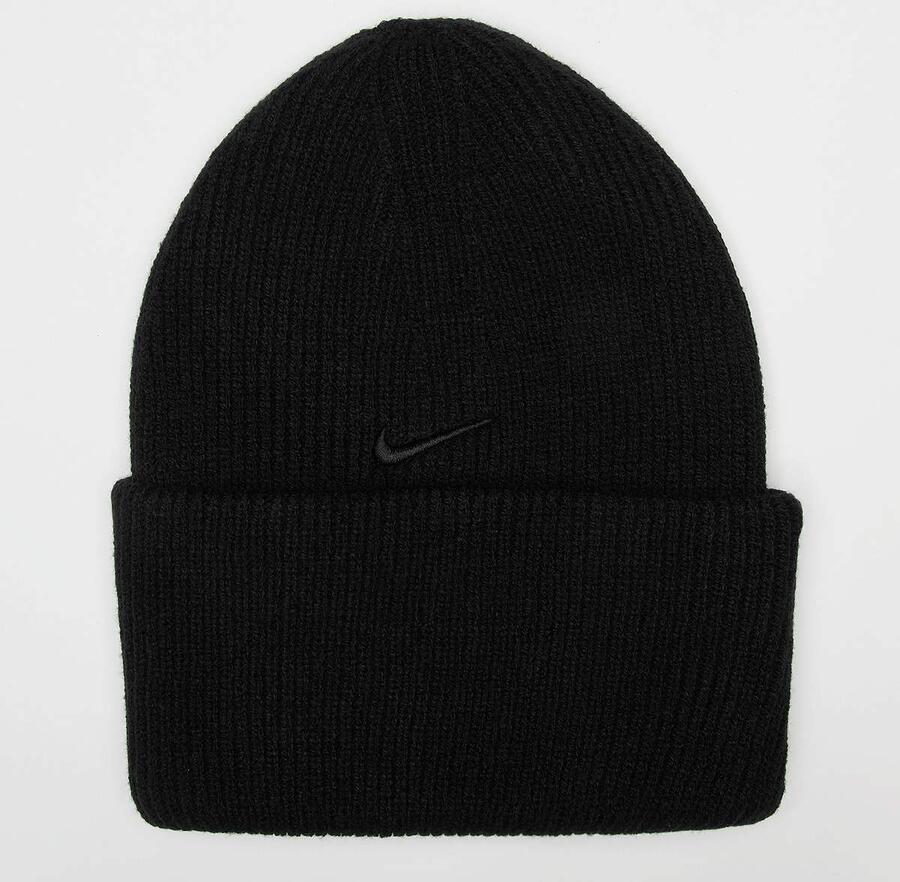 Nike Peak Beanie Premium Unisex Mutsen zwart Maat ONE SIZE Accessoires - Foto 2