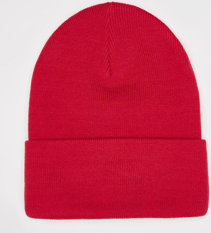 Nike Peak Futura Beanie Unisex Mutsen rood Maat ONE SIZE Accessoires - Foto 2