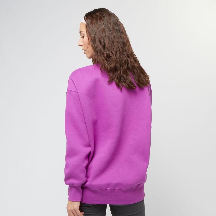 Nike Oversized sweatshirt met ronde hals voor dames Sportswear Phoenix Fleece Hot Fuchsia Sail- Dames Hot Fuchsia Sail