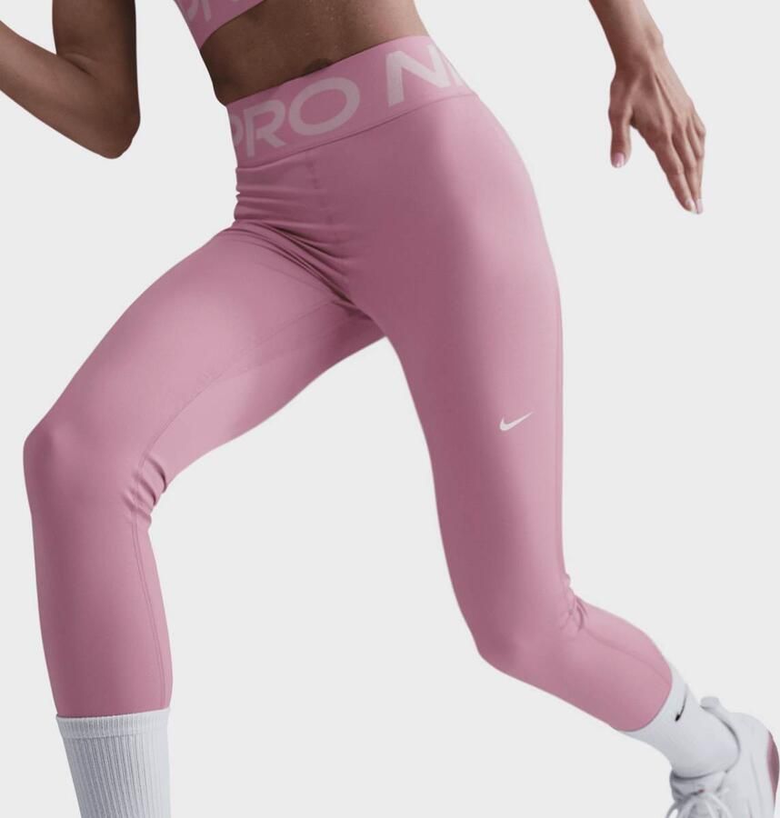 Nike Pro Sculpt Dri-FIT High-Rise Leggings Wo lichtroze Maat XS Kleding