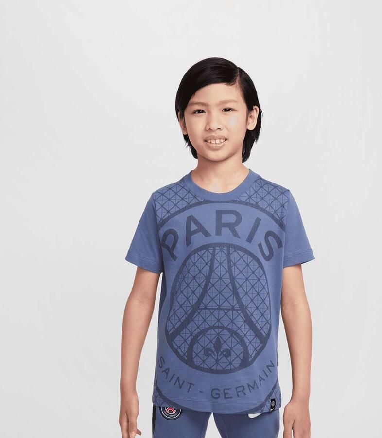 Nike PSG Shortsleeve Print Tee Unisex T-Shirts blauw Maat XL Kleding - Foto 3