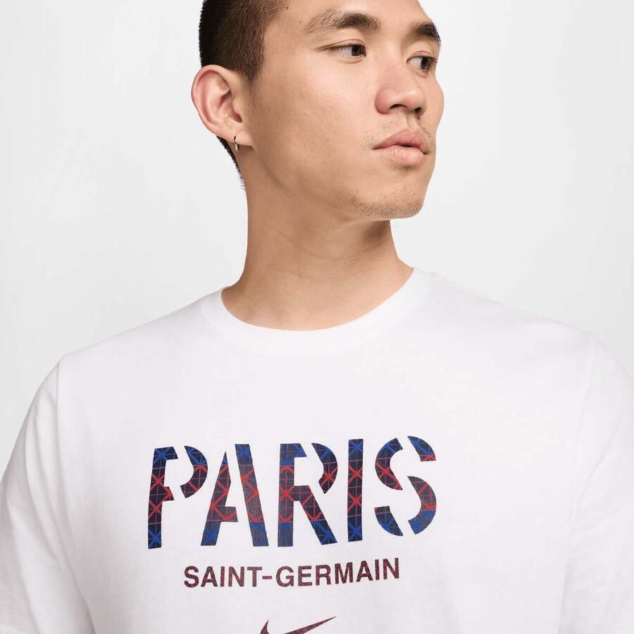 Nike PSG Wordmark Tee men T-Shirts & Polo's wit Maat XL Kleding