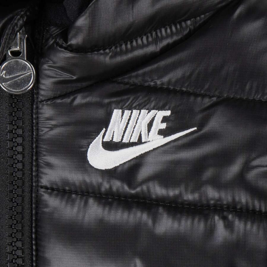 Nike Solid Baby Snowsuit Unisex Rompers & Sets zwart Maat 0-3 M Kleding