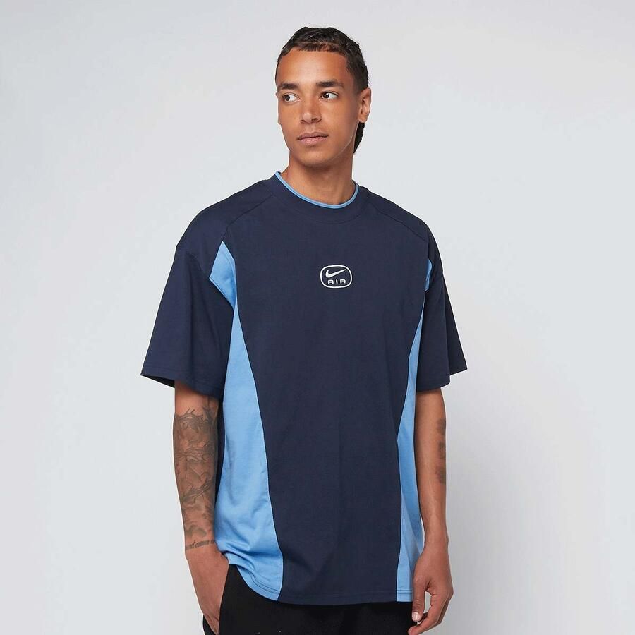 Nike Sportswear Air Fit Top men T-Shirts & Polo's blauw Maat XXL Kleding - Foto 3