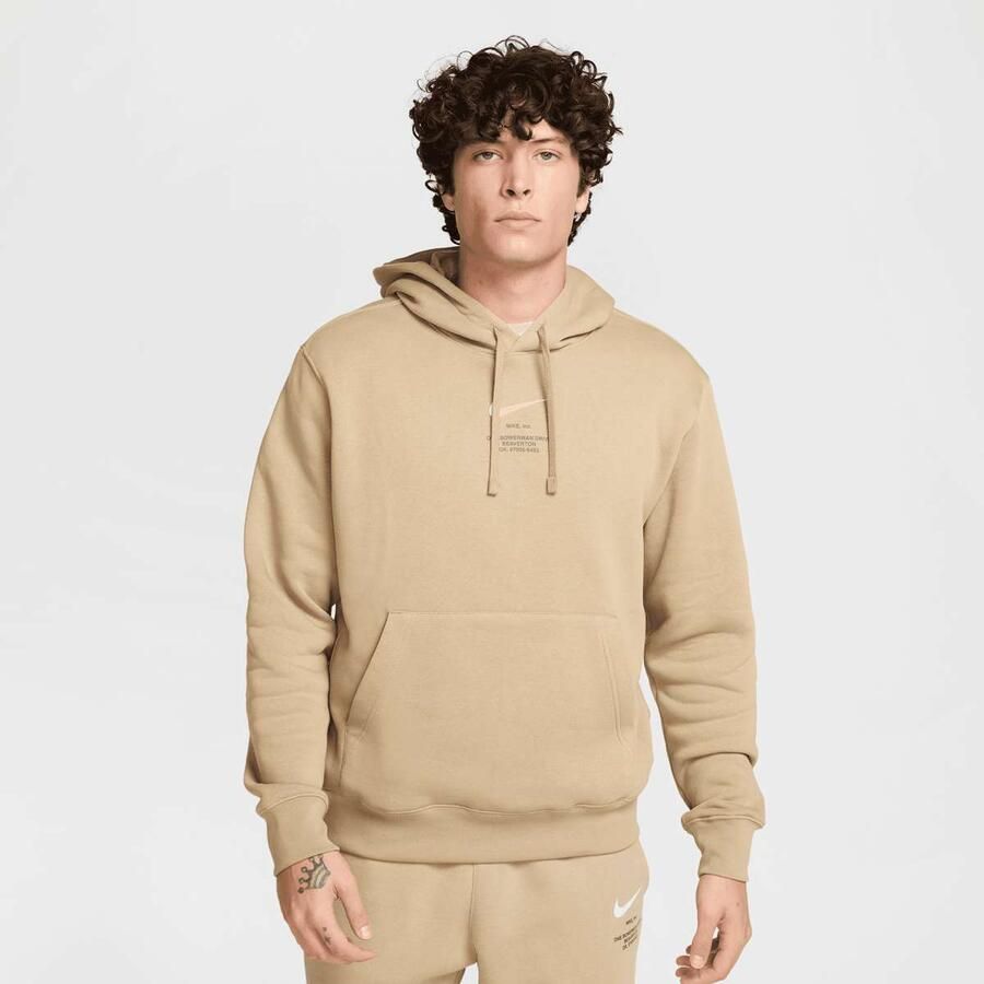 Nike Sportswear Athletic Hoodie Men Hoodies & Sweaters beige Maat XS Kleding - Foto 3