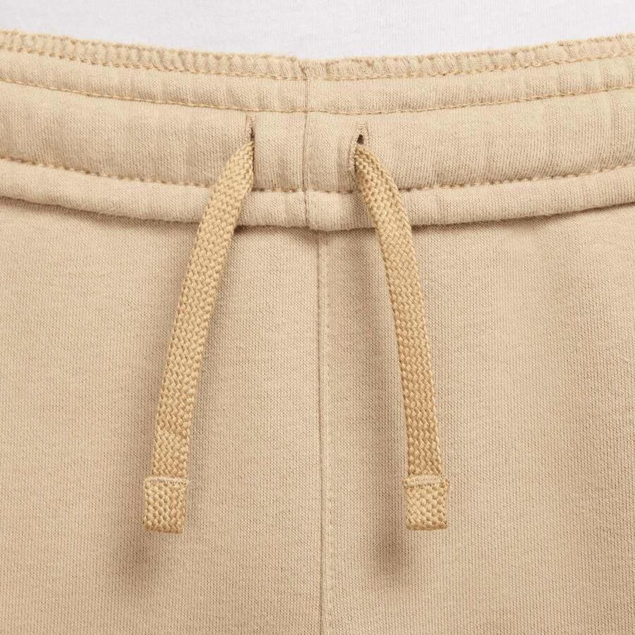 Nike Sportswear Swoosh Herenbroek met licht geborstelde achterkant Beige- Heren Beige