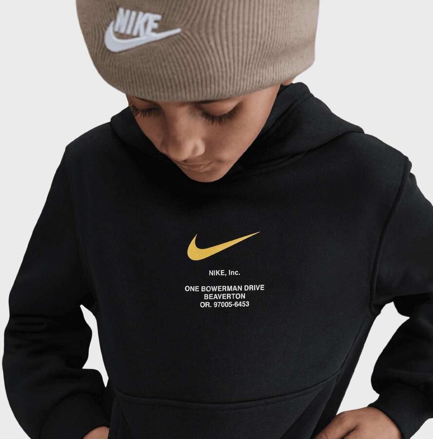 Nike Sportswear Athletic Pullover Hoodie Basketball Unisex Hoodies & Sweaters zwart Kleding