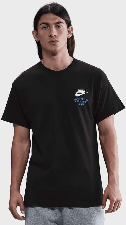 Nike Sportswear Athletic Short Sleeve Tee Men T-Shirts & Polo's zwart Maat XL Kleding - Foto 3