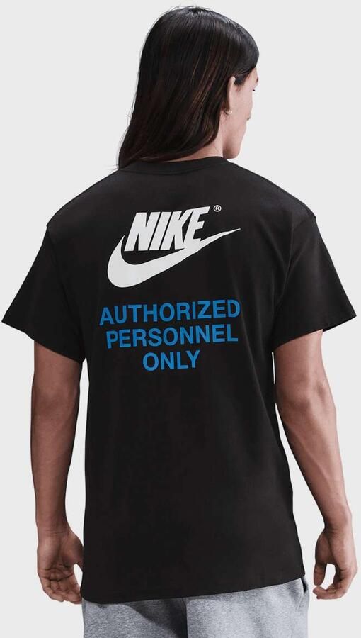 Nike Sportswear Athletic Short Sleeve Tee Men T-Shirts & Polo's zwart Maat XL Kleding - Foto 2