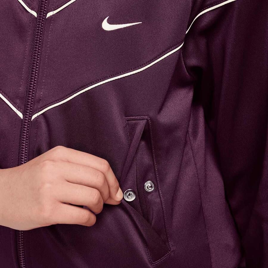 Nike Sportswear Big Knit Track Jacket Unisex Trainingspakken rood Kleding