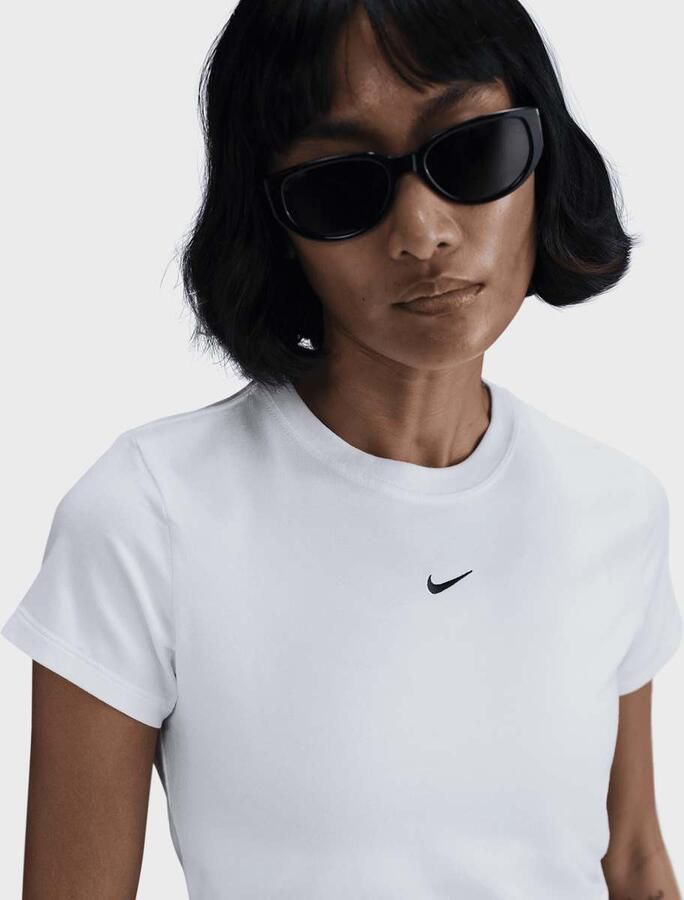 Nike Sportswear Chill Knit Crop Top Wo T-Shirts & Polo's wit Maat XS Kleding - Foto 2