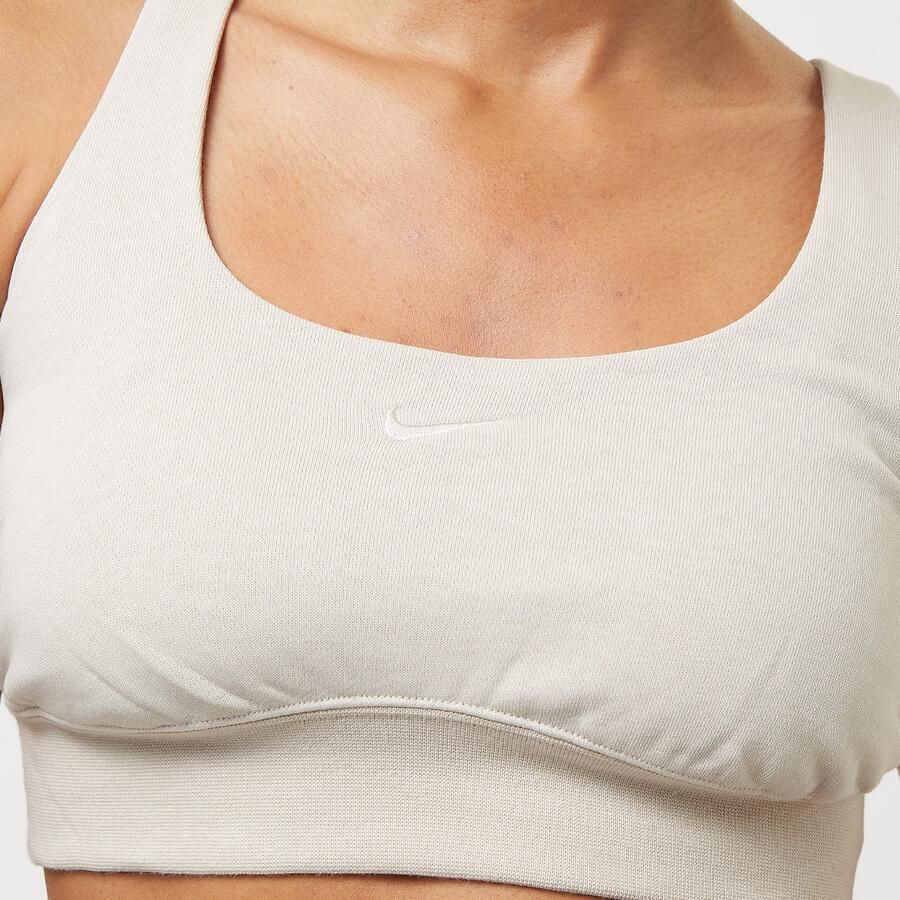 Nike Sportswear Chill Terry Crop Tank Tops Dames lt orewood brn sail maat: XS beschikbare maaten:XS S M L - Foto 2