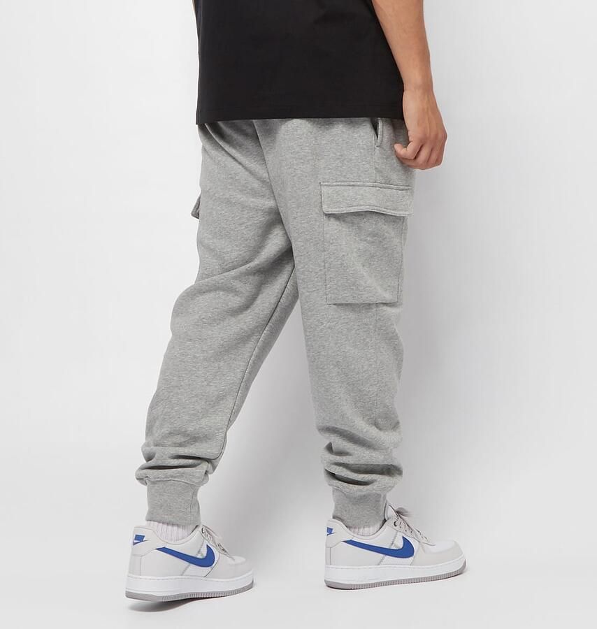 Nike Sportswear Club Fleece Cargo Pants Trainingsbroeken Kleding dark grey heather matte silver whit maat: L beschikbare maaten:S L XL - Foto 2