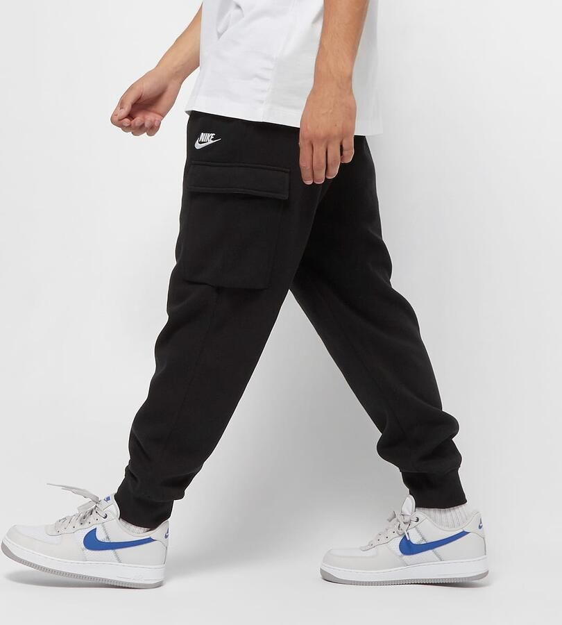 Nike Sportswear Club Fleece Cargo Pants Men Trainingsbroeken zwart Maat XS Kleding - Foto 2