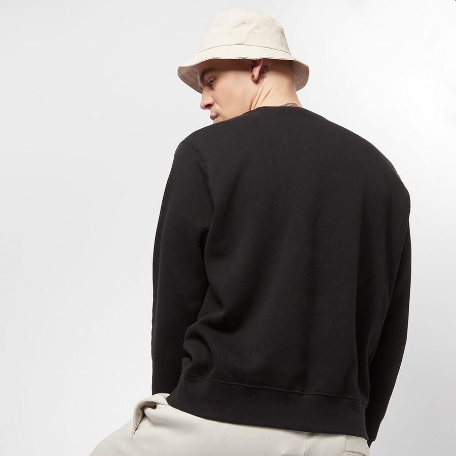 Nike Sportswear Club Fleece Crew Sweaters Kleding black white maat: XS beschikbare maaten:XS S M L XL XXL - Foto 2