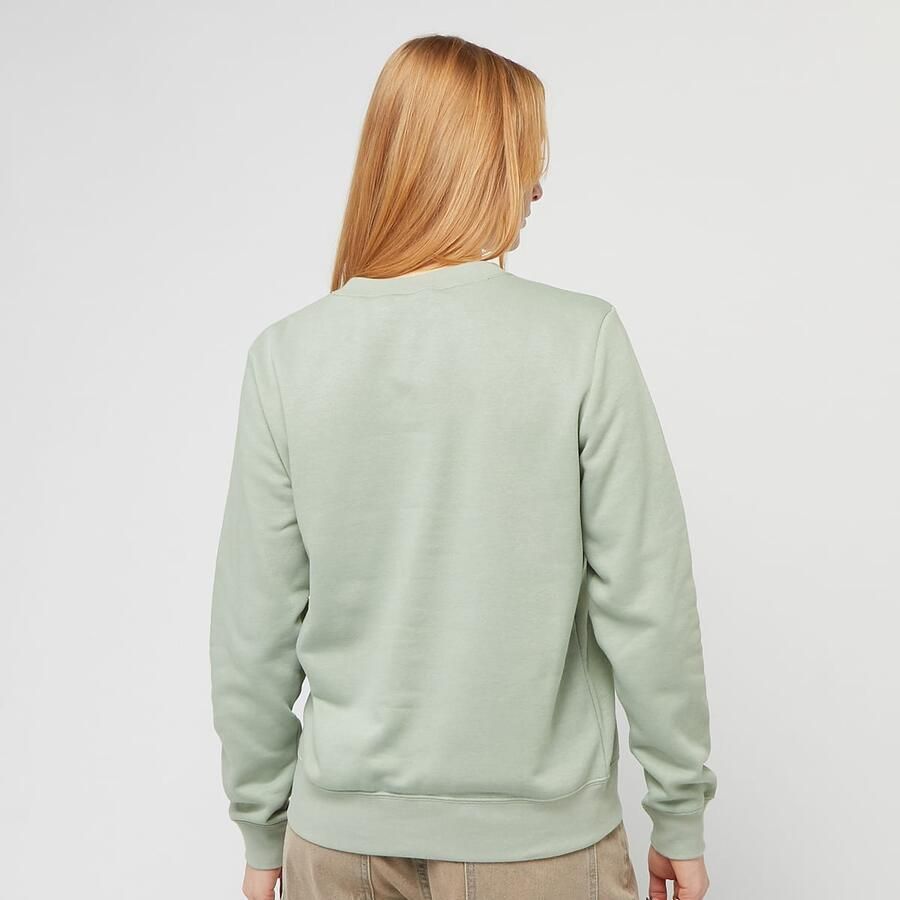 Nike Sportswear Club Fleece Crew Shine Wo Hoodies & Sweaters groen Maat XS Kleding
