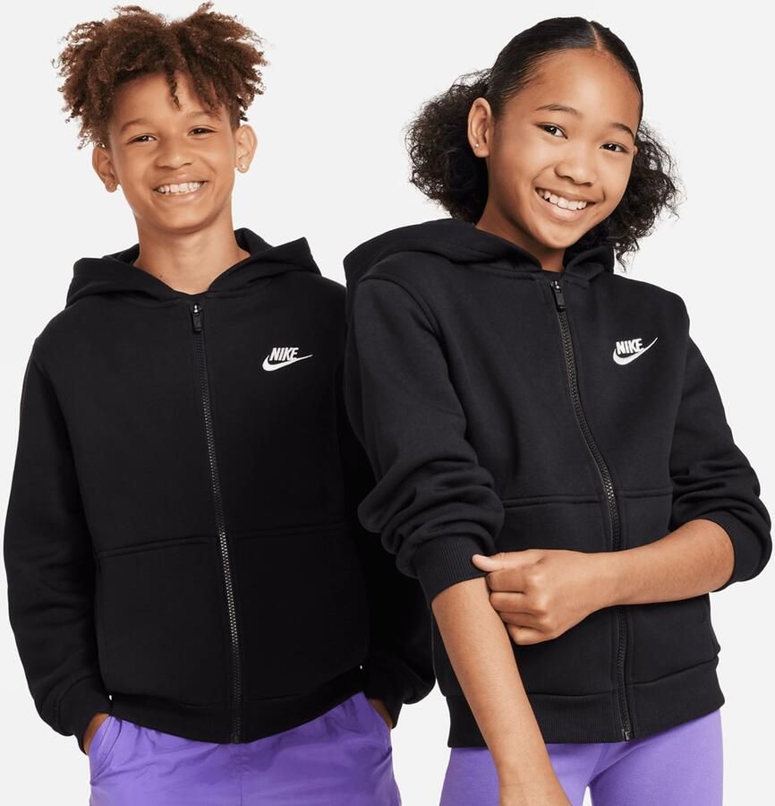 Nike Sportswear Club Fleece Hoodie LBR unisex Hoodies & Sweaters zwart Kleding - Foto 3
