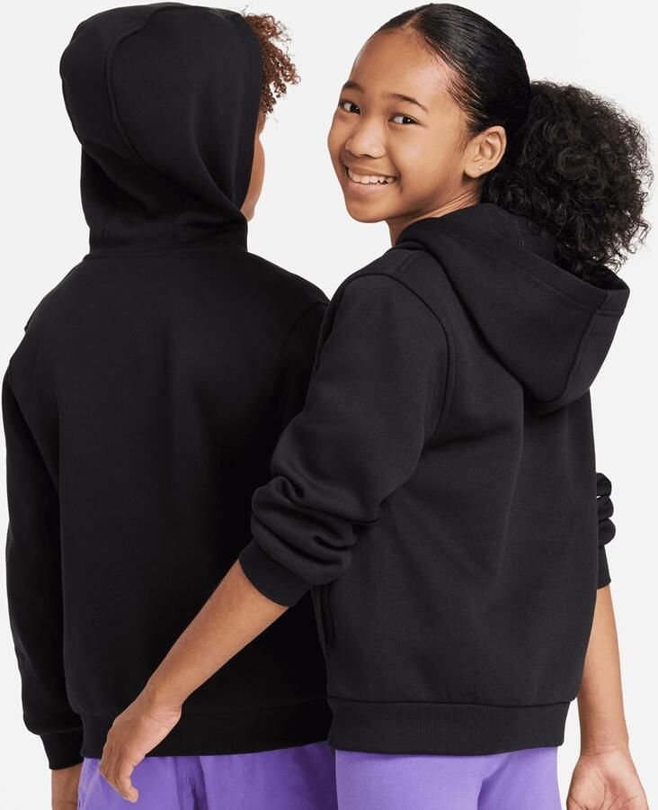 Nike Sportswear Club Fleece Hoodie LBR unisex Hoodies & Sweaters zwart Kleding - Foto 2