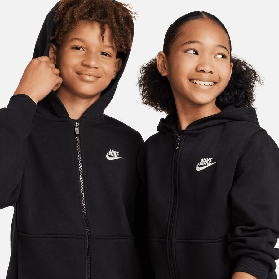 Nike Sportswear Club Fleece Hoodie LBR unisex Hoodies & Sweaters zwart Kleding
