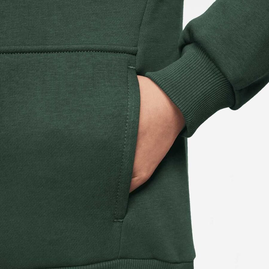 Nike Sportswear Club Fleece Hoodie Low Brand Read Unisex Hoodies & Sweaters groen Kleding - Foto 2