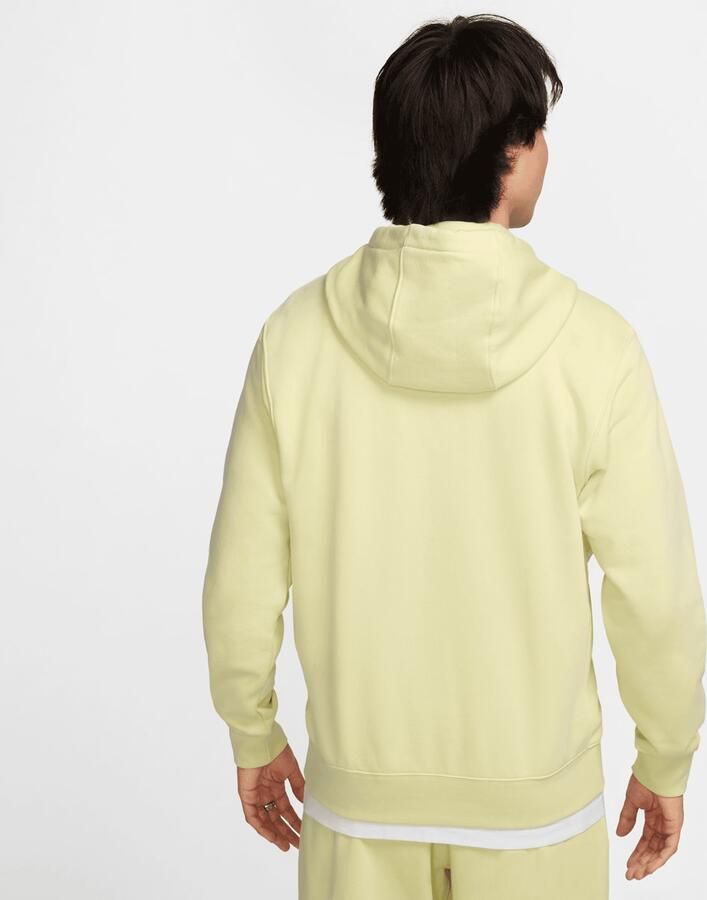 Nike Sportswear Club Fleece Hoodie Men Hoodies & Sweaters geel Maat XL Kleding - Foto 2
