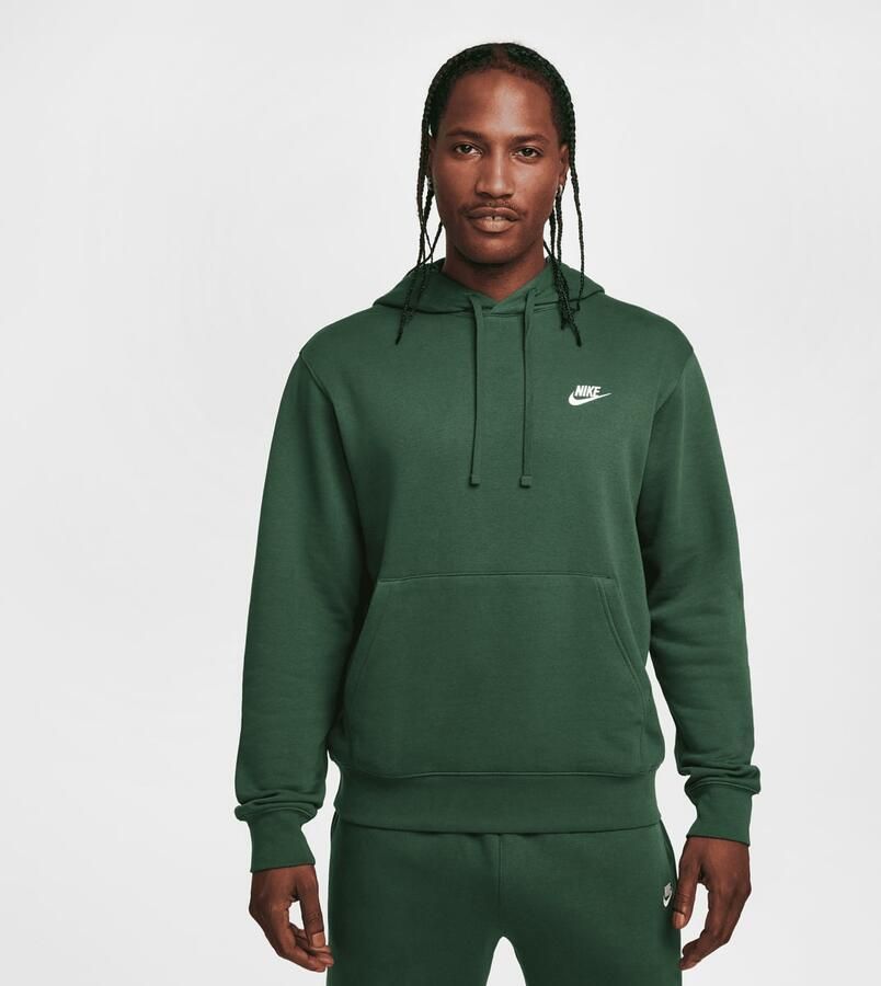Nike Sportswear Club Fleece Hoodie Men Hoodies & Sweaters groen Maat S Kleding - Foto 3