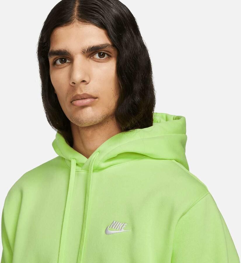 Nike Sportswear Club Fleece Hoodie Men Hoodies & Sweaters groen Maat XXL Kleding