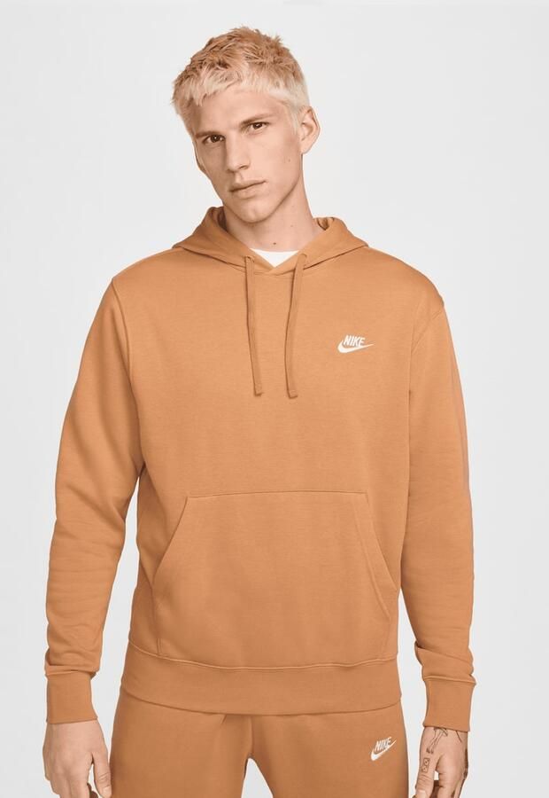 Nike Sportswear Club Fleece Hoodie Men Hoodies & Sweaters oranje Maat XL Kleding - Foto 3