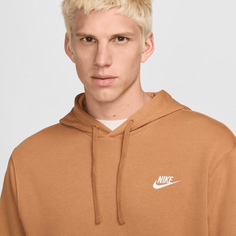 Nike Sportswear Club Fleece Hoodie Men Hoodies & Sweaters oranje Maat XL Kleding