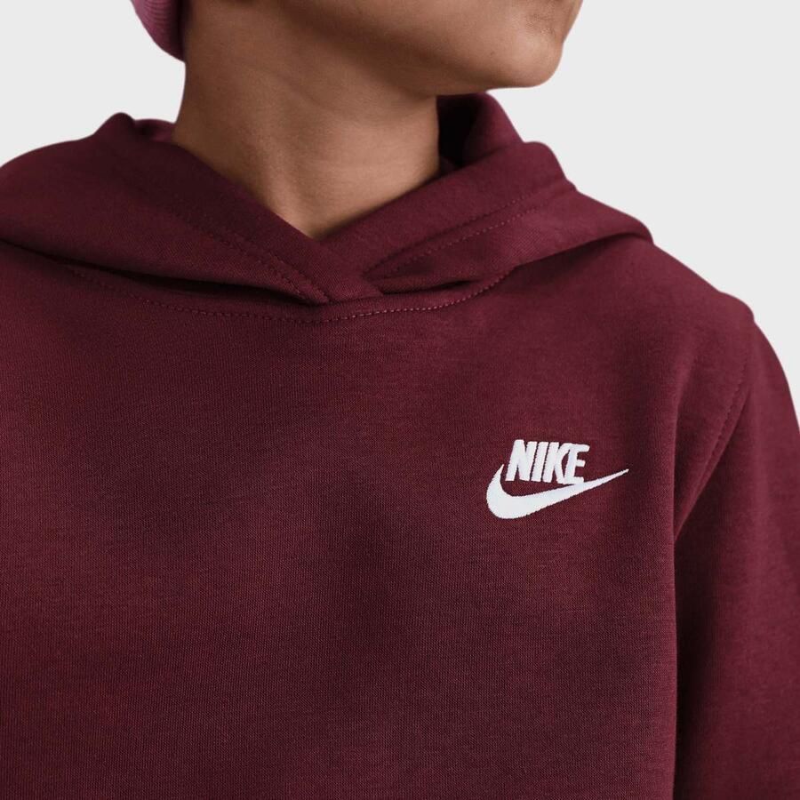 Nike Sportswear Club Fleece Hoodie Unisex Hoodies & Sweaters rood Kleding