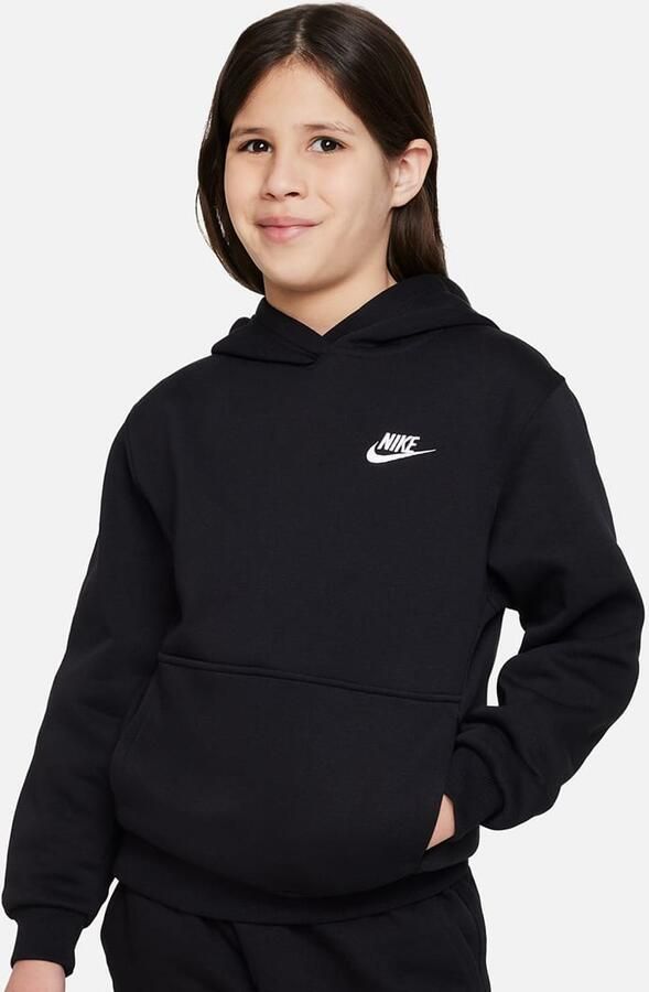 Nike Sportswear Club Fleece Hoodie Unisex Hoodies & Sweaters zwart Kleding - Foto 3
