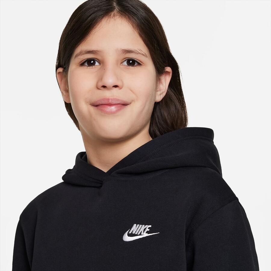 Nike Sportswear Club Fleece Hoodie Unisex Hoodies & Sweaters zwart Kleding