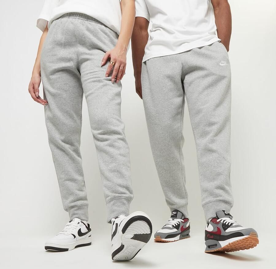 Nike Sportswear Club Fleece Joggers Trainingsbroeken Kleding dark grey heather matte silver white maat: XXL beschikbare maaten:XS S M L XL XXL - Foto 3