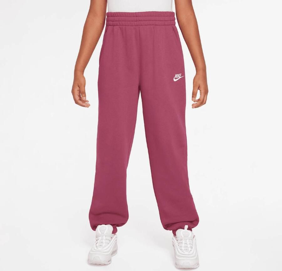 Nike Sportswear Club Fleece Loose Pant Unisex Trainingsbroeken rood Kleding - Foto 3