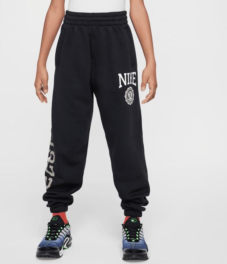 Nike Sportswear Club Fleece Loose Pants unisex Trainingsbroeken zwart Kleding - Foto 3