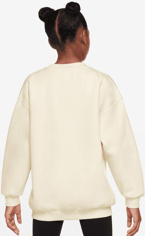 Nike Sportswear Club Fleece Oversized Crew Unisex Hoodies & Sweaters beige Kleding - Foto 2
