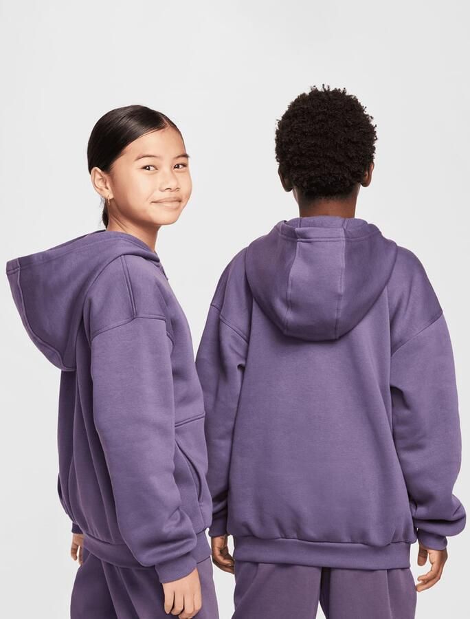 Nike Sportswear Club Fleece Oversized Fullzip Unisex Hoodies & Sweaters roze Kleding - Foto 2